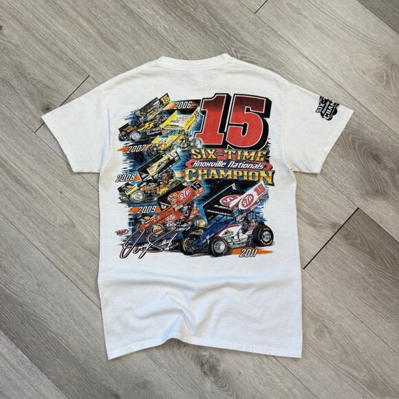 2012 Donny Schatz Siz-Time Knoxville Nationals Champion Sprint Car T-Shirt Small - Picture 2 of 9